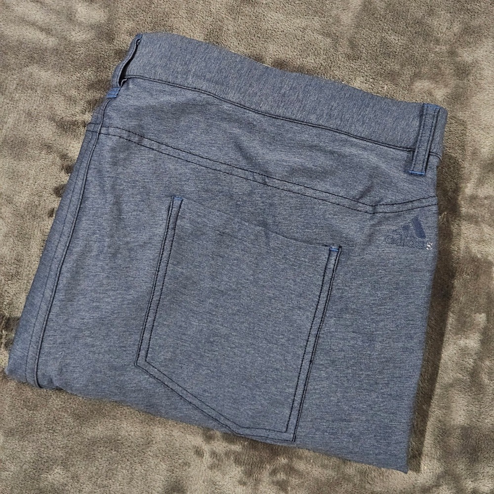 Adidas Golf Ultimate365 Pants Heathered Blue‎ Lightweight Stretch 40x30